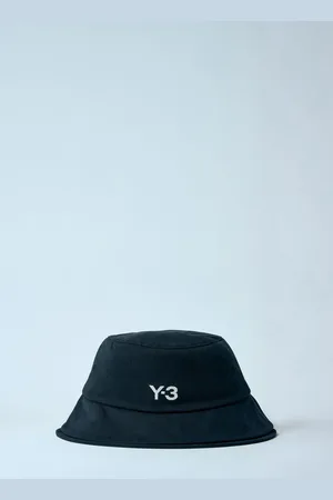 Y-3 Logo Print Bucket Hat - Homme Chapeaux M