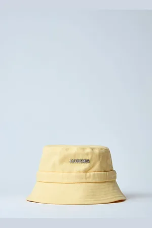 Jacquemus Le Bob Gadjo Bucket Hat - Homme Chapeaux Yellow 56