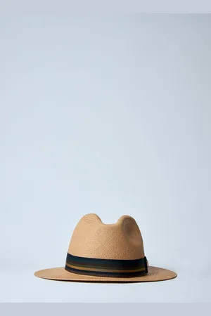 Max Mara Paper Yarn Hat - Femme Chapeaux Beige 57
