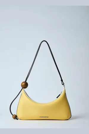 Jacquemus Le Bisou Perle épaulesSac - Femme Sacs À Épaule Yellow One Size