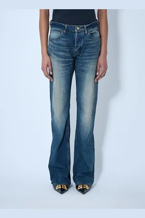Balenciaga Logo Patch Jeans - Femme Jeans Xs