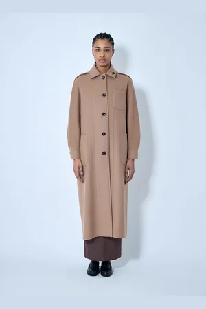 Max Mara Wool-and-cashmere-blend Coat - Femme Manteaux Beige It - 40