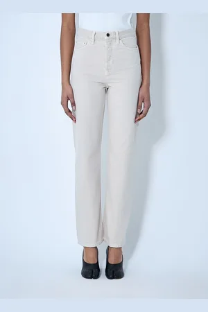 Totême Twisted Seam Jeans - Femme Jeans Grey 26