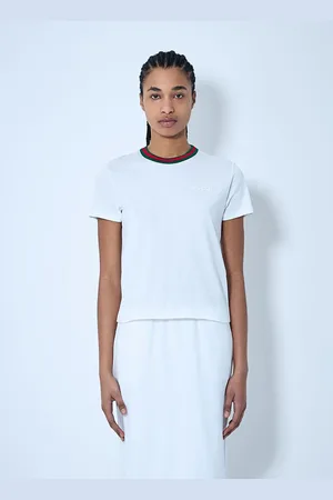 Gucci Web Trim T-shirt - Femme T-shirts S