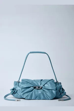 Diesel Scrunch-d épaulesSac - Femme Sacs À Épaule Denim One Size