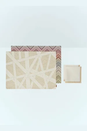 Missoni Set Of Marea And Nastri Placemat And Napkin - Kitchen Multicolour One Size