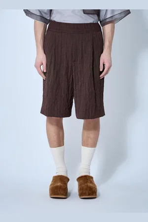 DRIES VAN NOTEN Crinkle Shorts - Homme Shorts M