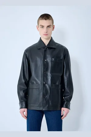 Bottega Veneta Leather Pyjama Chemise- Homme Chemises S