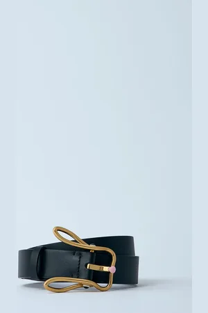 Bottega Veneta Bunny Leather Belt - Femme Ceintures 75