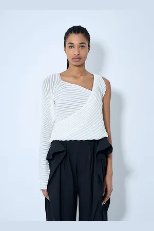 Issey Miyake Stream Knit Top - Femme Hauts 2