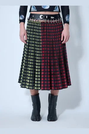 Chopova Lowena Split Carabiner Midi Skirt - Shorts M