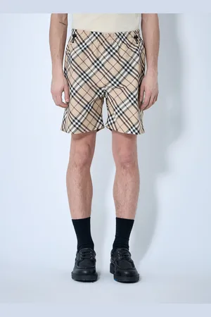 Burberry Check Elasticated Shorts - Homme Shorts Beige L