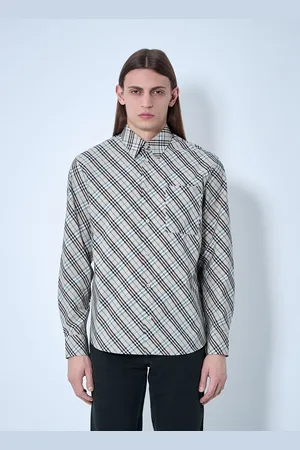 Burberry Check Chemise- Homme Chemises L