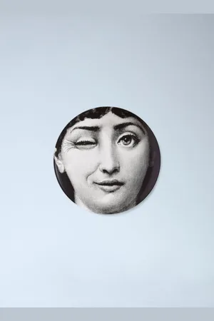 FORNASETTI Tema E Variazioni N.130 Wall Plate - Decorative Objects One Size