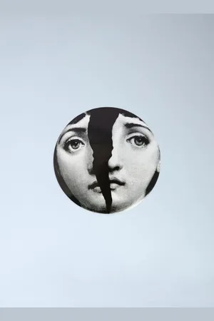 FORNASETTI Tema E Variazioni N.10 Round Box - Organising One Size