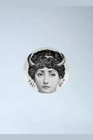 FORNASETTI Tema E Varazione N.349 Taurus Wall Plate - Decorative Objects One Size