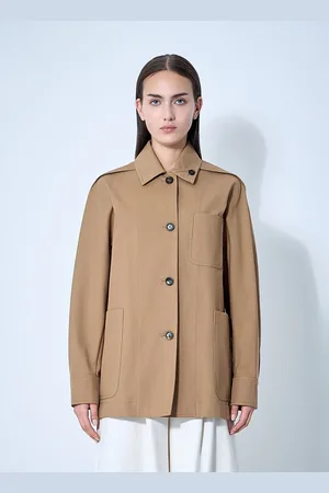 Max Mara Moneta Jacket - Femme Blousons Beige It - 36
