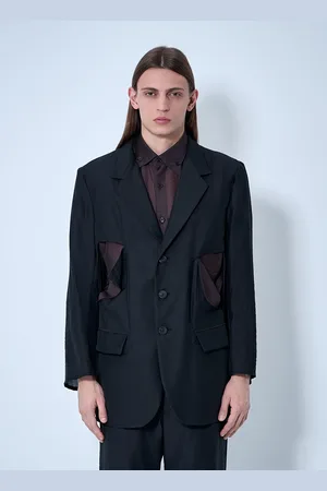 YOHJI YAMAMOTO Cut-off Single-breasted Blazer - Homme Blazers 2