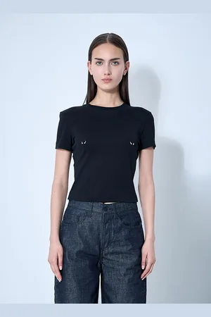 MUGLER Nipple T-shirt - Femme T-shirts Xs