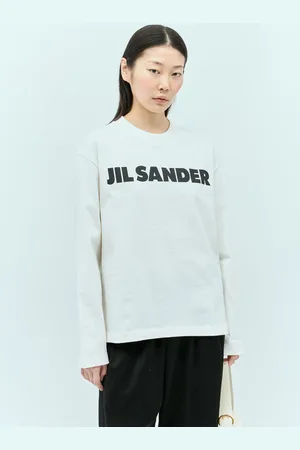 Jil Sander Logo Print Long-sleeve T-shirt - Femme T-shirts L
