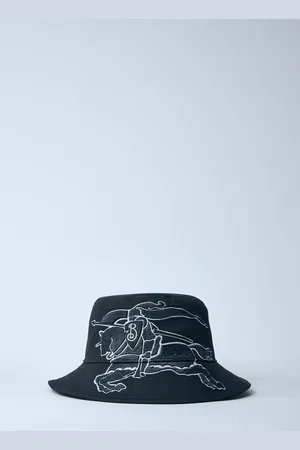 Burberry Logo Motif Bucket Hat - Homme Chapeaux L