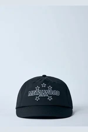 Metalwood Logo Motif Baseball Cap - Homme Chapeaux One Size
