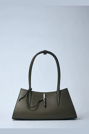 MUGLER Fang épaulesSac - Femme Sacs À Épaule Beige One Size