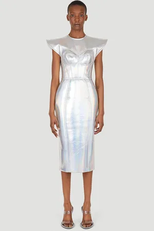 Dolce & Gabbana Metallic Bustier Dress - Femme Robes It - 42