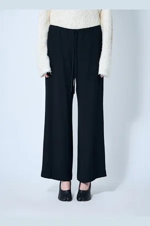 Totême Woven Drawstring Pantalon - Femme Pantalons Fr - 34