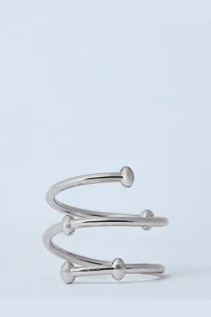 LEMAIRE Croissant Spiral Bracelet - Bijoux Grey One Size