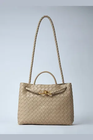 Bottega Veneta Medium Andiamo Sac à main- Femme Sacs À Main Beige One Size
