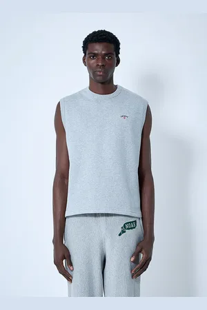 Noah NYC Sweatshirt Vest - Homme Hauts Grey S