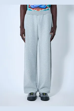 AWAKE NY Logo Motif Track Pantalon - Homme Pantalons De Survêtement Light Grey M