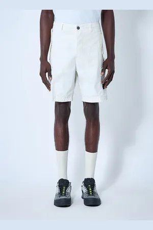 Stone Island Cotton-blend Shorts - Homme Shorts Beige 30