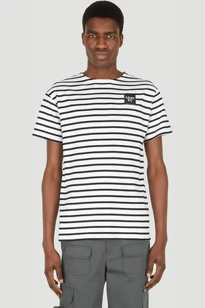 More Joy Logo Patch Breton Stripe T-shirt - T-shirts S
