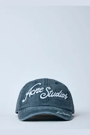 Acne Studios Logo Motif Baseball Cap - Homme Chapeaux One Size