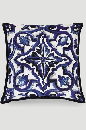 Dolce & Gabbana Canvas Cushion Small - Textiles Multicoloured One Size