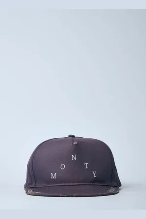 Paly Embellished Logo Motif Baseball Cap - Homme Chapeaux One Size
