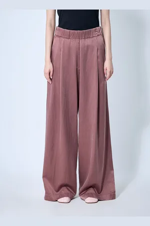 DRIES VAN NOTEN Pila Pantalon - Femme Pantalons Bordeaux Xs