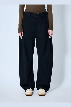 LEMAIRE Belted Twisted Pantalon - Femme Pantalons Xs