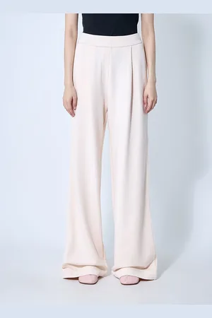 DRIES VAN NOTEN Cotton Track Pantalon - Femme Pantalons Ecru Xs