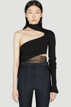 MUGLER Asymmetric Bodysuit - Femme Hauts Fr - 38