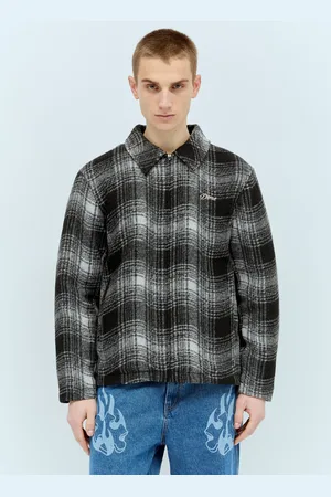 DIME Wave Plaid Jacket - Homme Blousons M
