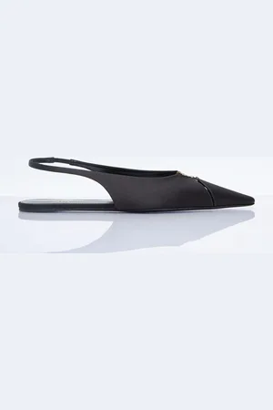 Saint Laurent Babylone Slingback Flats - Femme Chaussures Plates Eu - 39