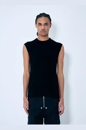 Rick Owens Rib Knit Top - Homme Hauts S