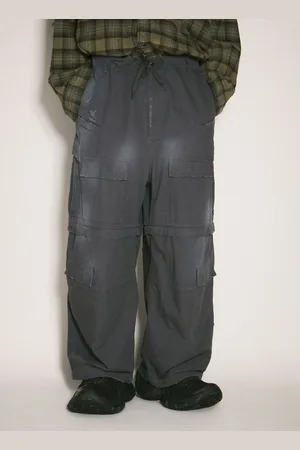 Balenciaga Large Cargo Pantalon - Homme Pantalons Grey M