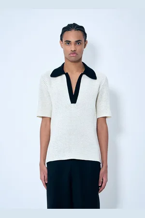 Jil Sander Open-knit Polo Chemise- Homme Polos Eu - 50