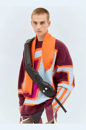 WALTER VAN BEIRENDONCK Snake Leather Crossbody Sac - Homme Sacoches One Size