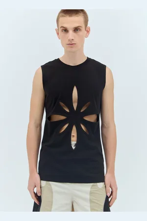 Kusikohc Origami Cut-out Sleeveless Top - Homme Hauts M