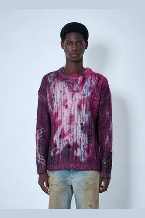 Acne Studios Printed Knit Sweater - Homme Pulls S